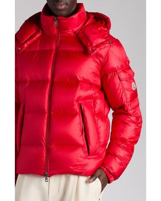 Moncler Red Couyere Down Puffer Jacket for men