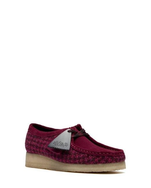 Clarks Purple Wallabee Chukka Boot