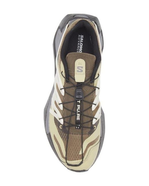 Salomon Gray Xt Pu.Re Advanced Sneaker for men