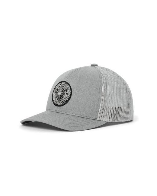 Travis Mathew Gray The Patch Floral Baseball Cap for men