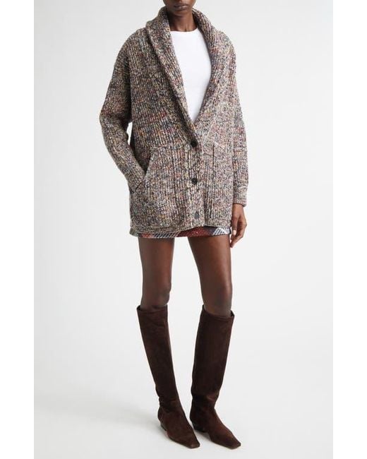 Missoni Brown Oversize Wool Blend