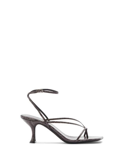Jeffrey Campbell White Fluxx Sandal