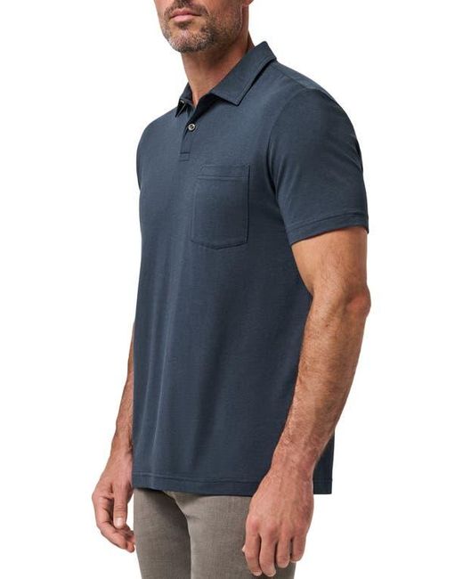 Travis Mathew Blue The Cloud Polo for men