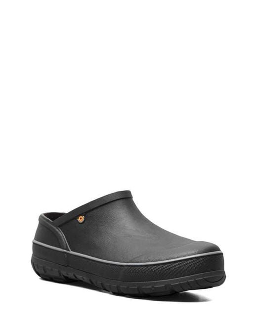 Bogs Black Digger Waterproof Clog for men