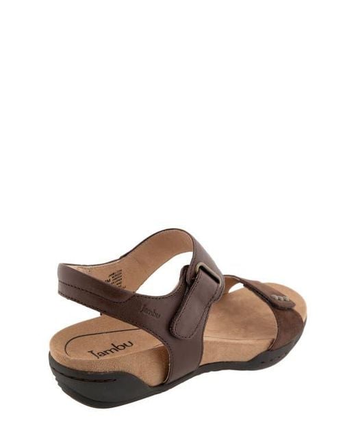 Jambu Brown Morgan Casual Sandal