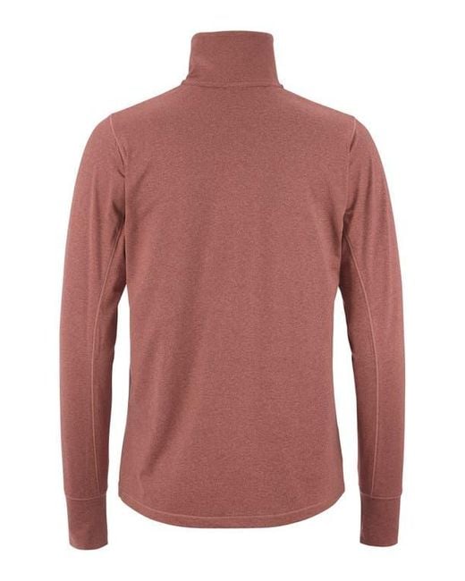 C.r.a.f.t Red Flow Quarter Zip Pullover