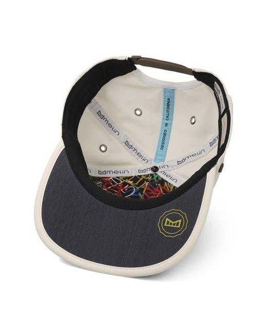 Melin White Eagle Hydro Snapback Ball Cap for men