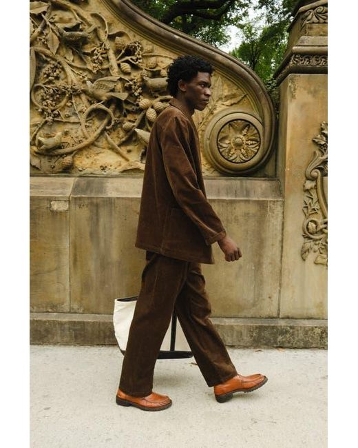Tombolo Brown Easy-Going Jacket