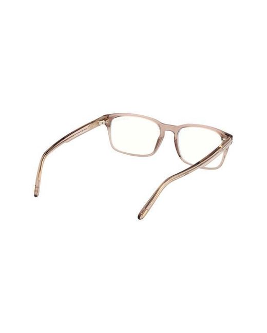 Tom Ford Multicolor 54Mm Rectangular Light Blocking Glasses for men