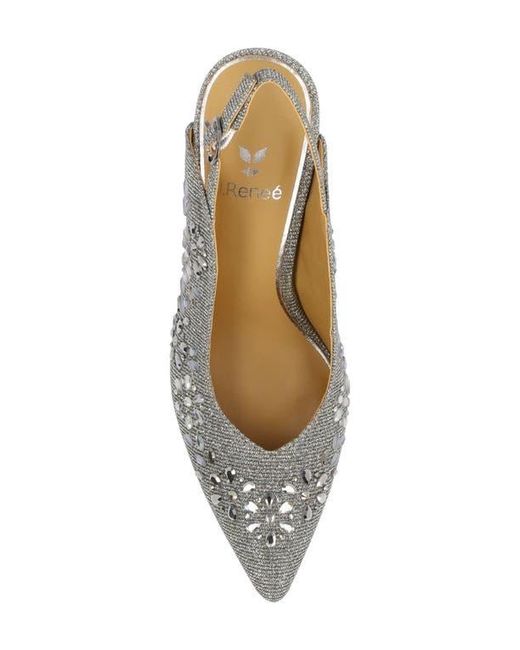 J. Reneé Gray Solara Pointed Toe Slingback Pump
