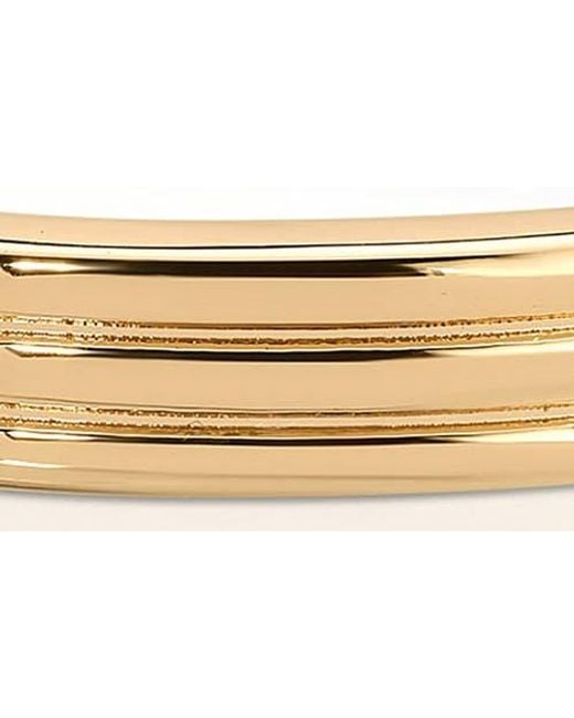 Ettika Natural Etched Hinged Bangle