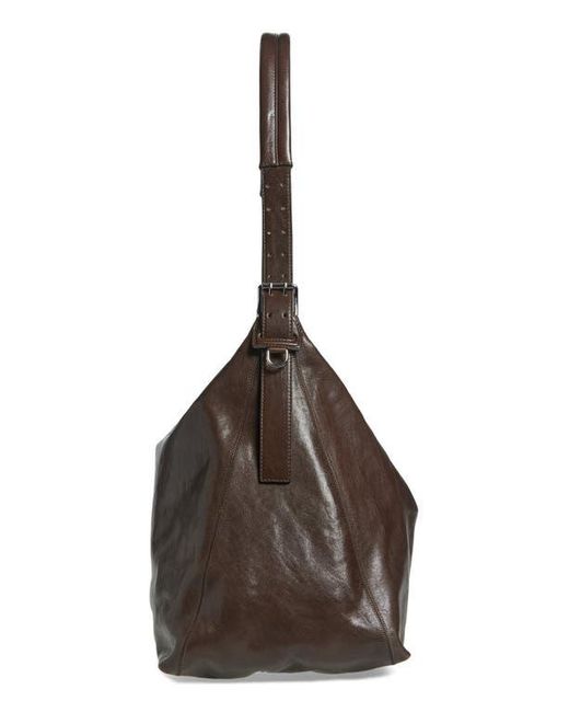 LEMAIRE BELTED HOBO BAG ダークブラウン ルメール 30583091_60496252_600.jpg