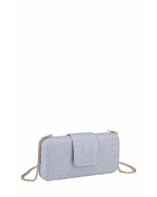 Moda Luxe Gray Sylvi Evening Bag