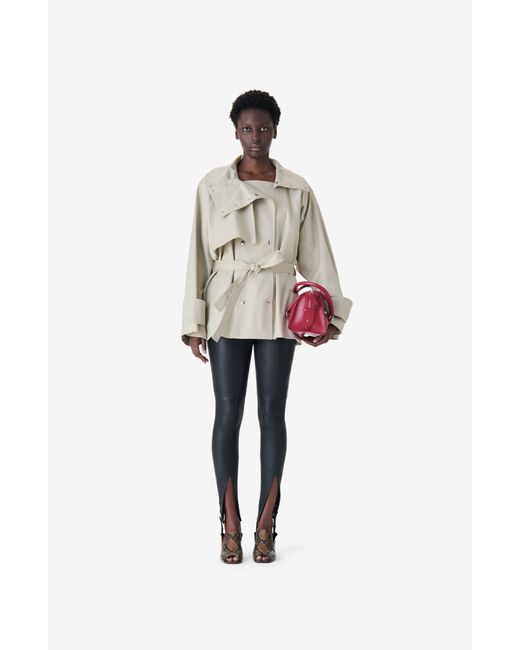 IRO Multicolor Ralya Short Trench Jacket