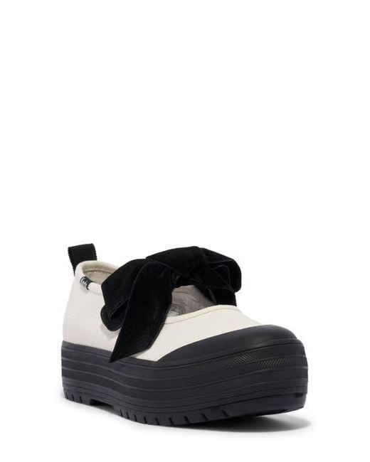 [EMS送料込]Keds バーニー キャンバス MARYJANE BK Keds Platform Canvas Mary Jane Sneakers in Black | Lyst
