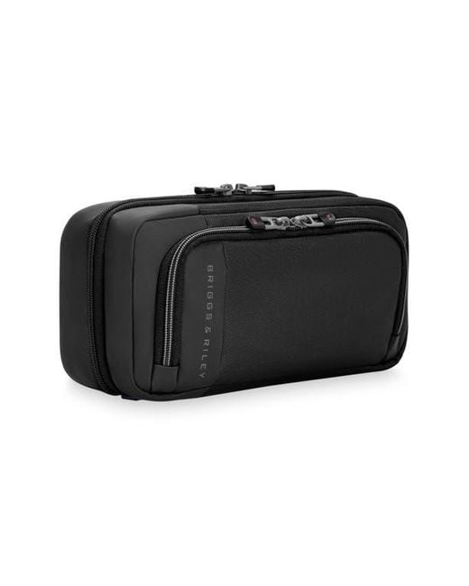 Briggs & Riley Black Zdx Hanging Toiletry Bag