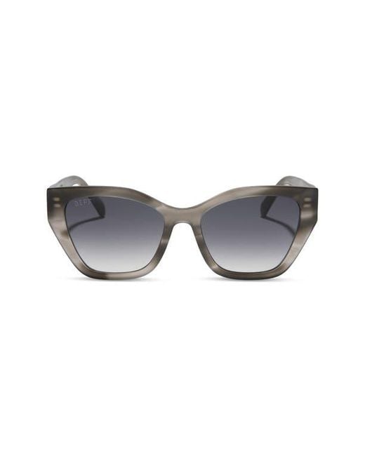 DIFF Gray Evie 54Mm Cat Eye Sunglasses