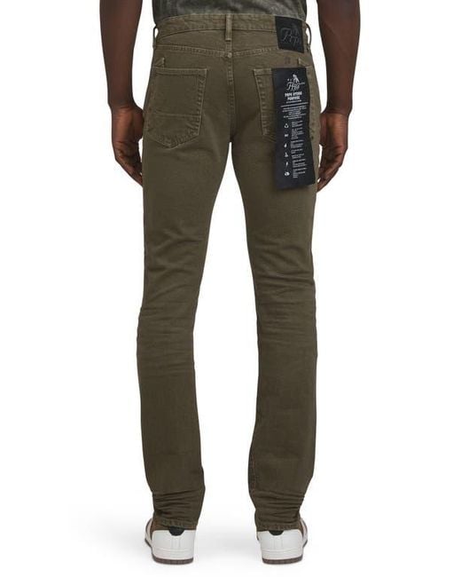 PRPS Green Cactus Straight Leg Jeans for men