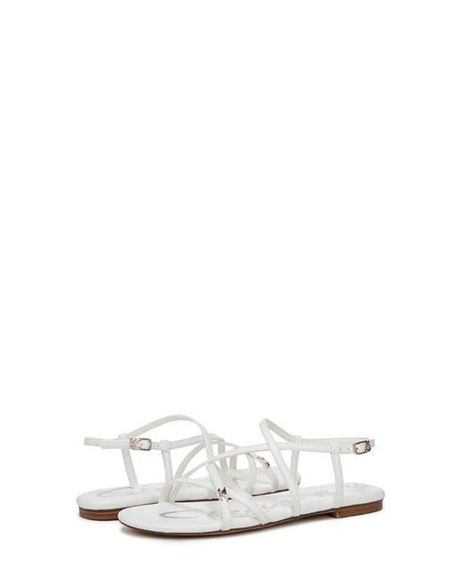 Circus by Sam Edelman White Rebecca Ankle Strap Sandal