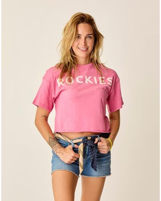 Carve Designs Pink Parker Graphic Tee