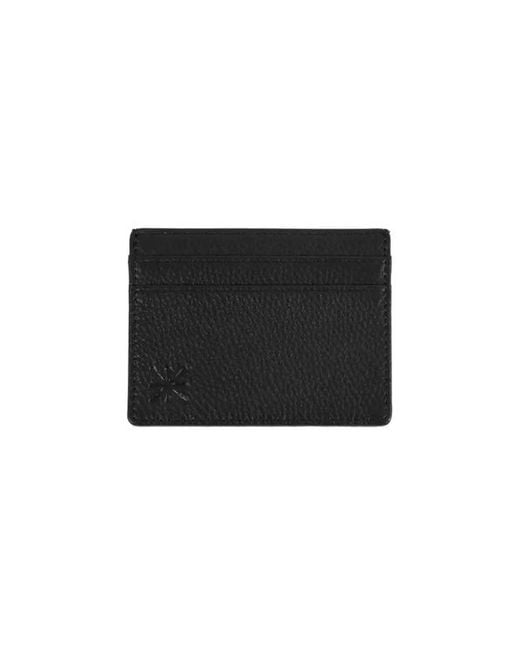 Esterah Black Leather Card Holder