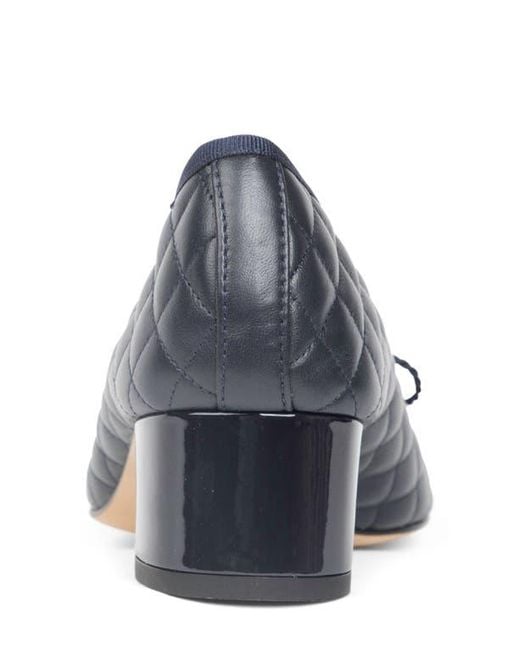 Paul Mayer Blue Titou Cap Toe Pump