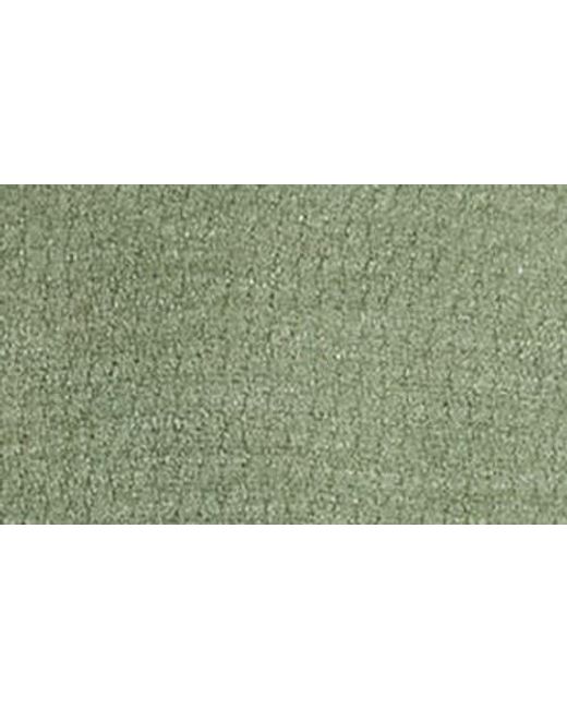 Theory Green Kolben Short Sleeve Linen & Cotton Blend Crewneck Sweater for men