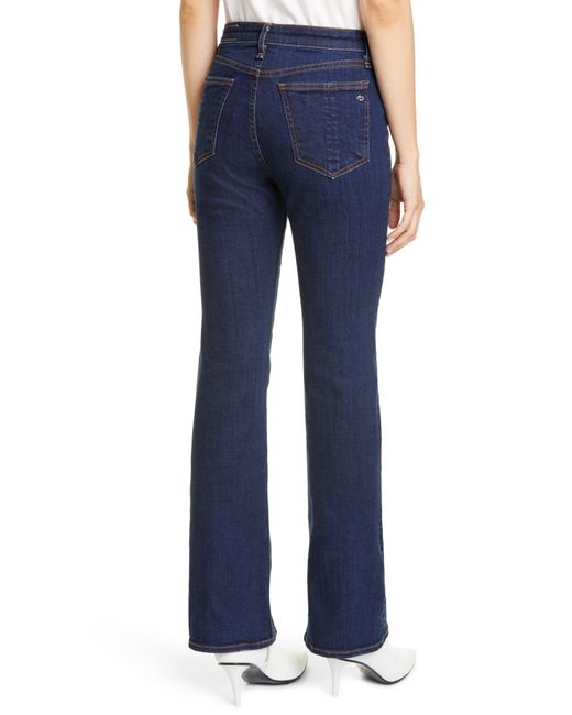 Rag & Bone Denim Nina High Waist Bootcut Jeans in Marine Blue (Blue ...
