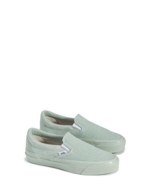 Vans Green Lx Classic Slip-On Sneaker