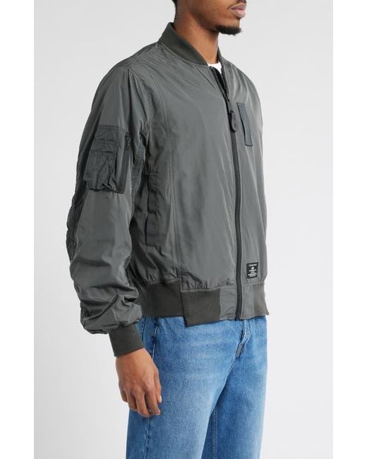 Alpha Industries Gray L-2B Paratrooper Flight Jacket for men