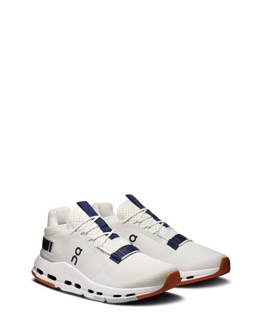 On Shoes White Cloudnova 2 Training Sneaker for men
