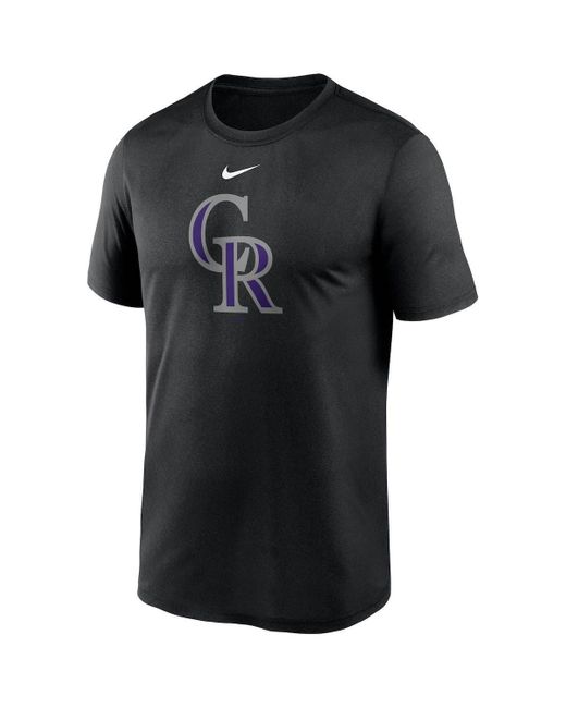 Nike Men's Colorado Rockies Black Club T-Shirt