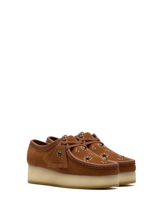 Clarks Brown Wallacraft Bee Platform Driving Shoe