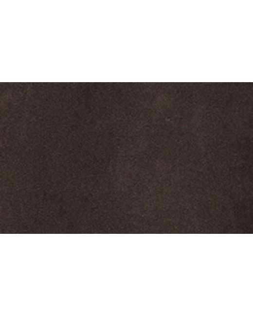 Mango Black Faux Suede Bomber Jacket for men