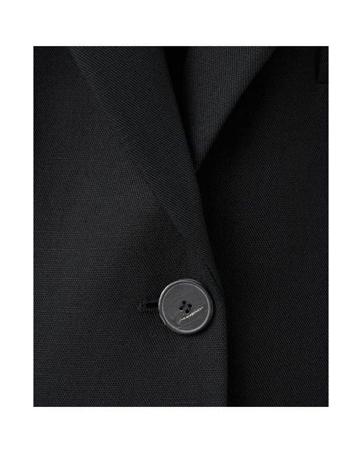 Mango Black Two-Button Blazer
