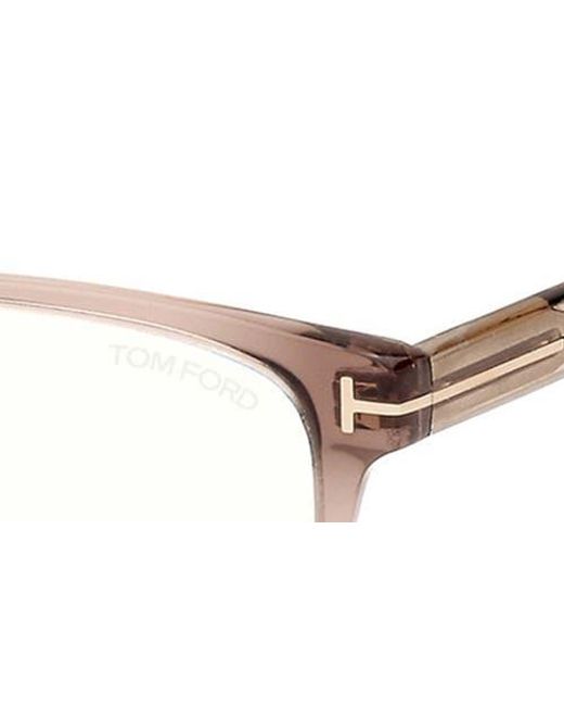 Tom Ford Multicolor 54Mm Rectangular Light Blocking Glasses for men