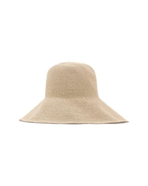 Mango Natural Straw Bucket Hat