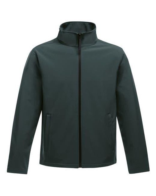 Regatta Green Standout Ablaze Printable Softshell Jacket for men