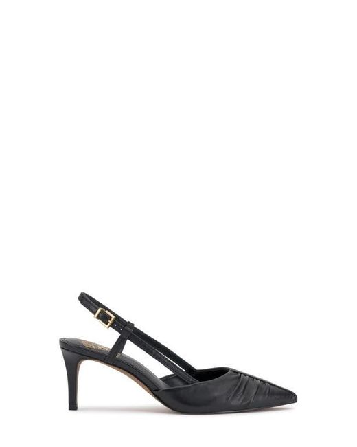 Vince Camuto Black Kelten Slingback Pointed Toe Pump