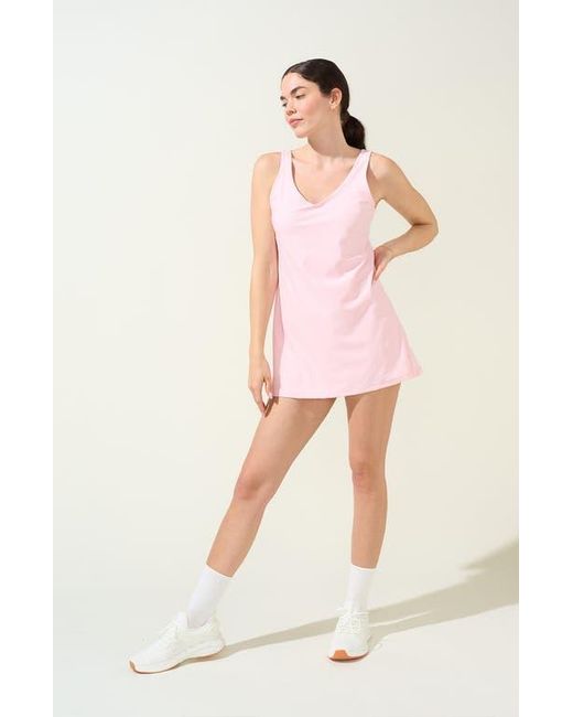 Bobbe Active Pink Breakpoint A-Line Tennis Dress