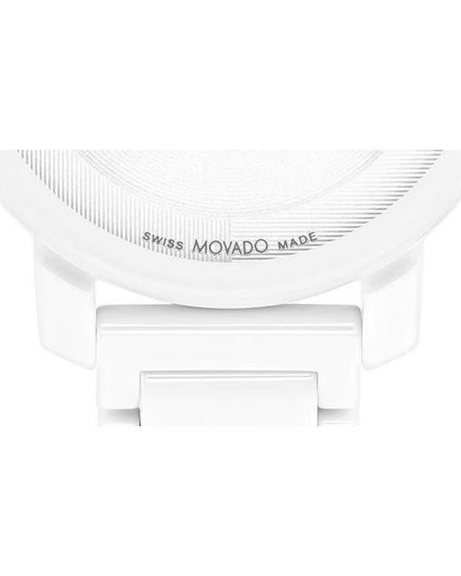 Movado White Bold Evolution 2.0 Bracelet Watch for men