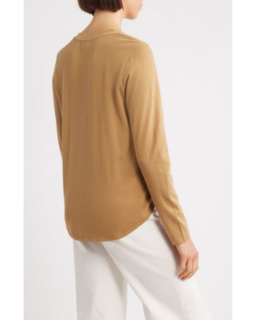 City Blues White Beth Long Sleeve T-Shirt