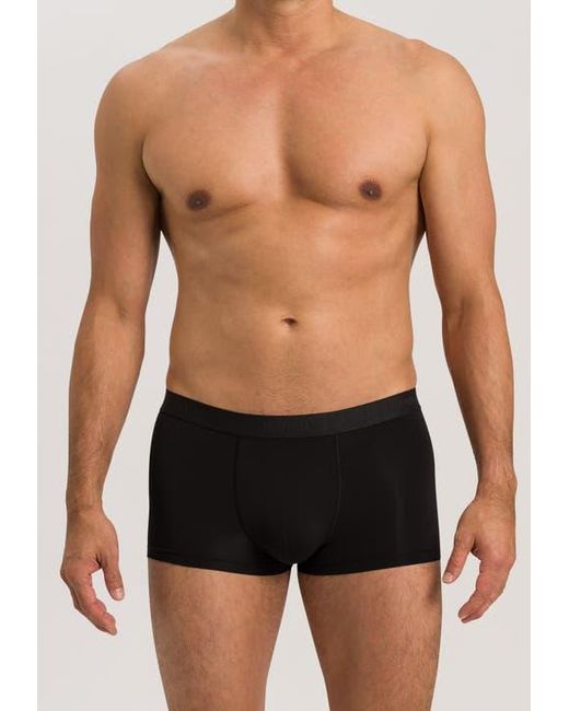 Hanro Black Micro Touch Boxer Brief for men
