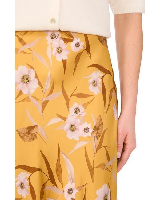 Ted Baker Yellow Floral Maxi Skirt