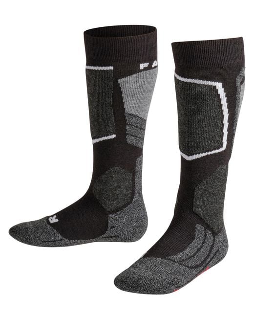 Falke Black Sk2 Intermediate Ski Socks