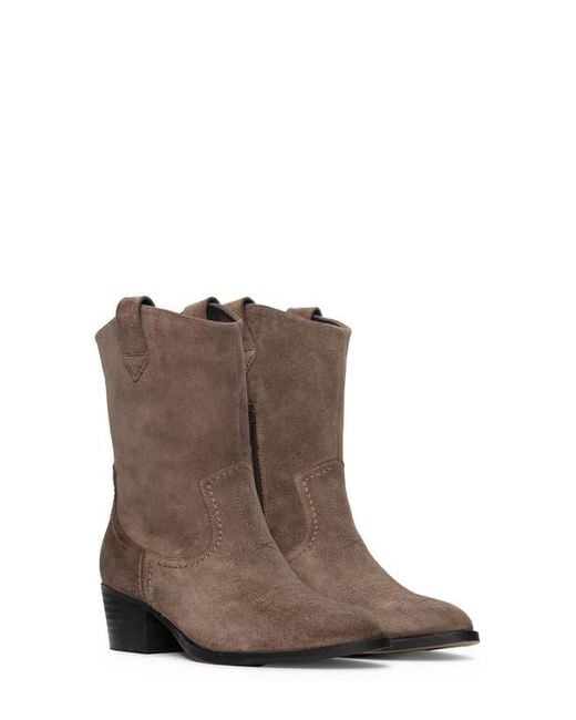 Clarks Brown Octavia Up Western Boot