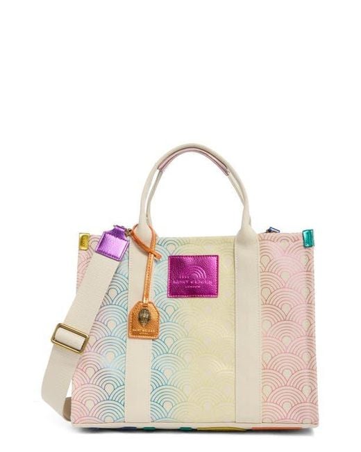 Kurt Geiger Metallic Small Southbank Tote