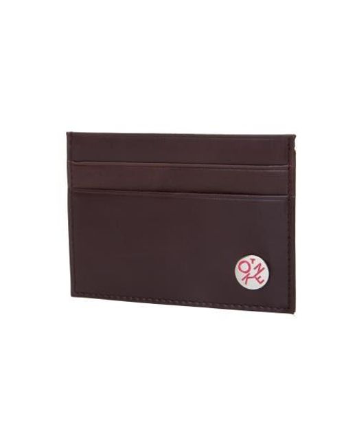 Token Purple Clark Leather Card Case