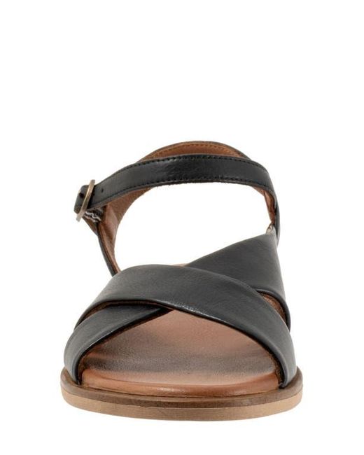 BUENO Brown Harmony Ankle Strap Sandal