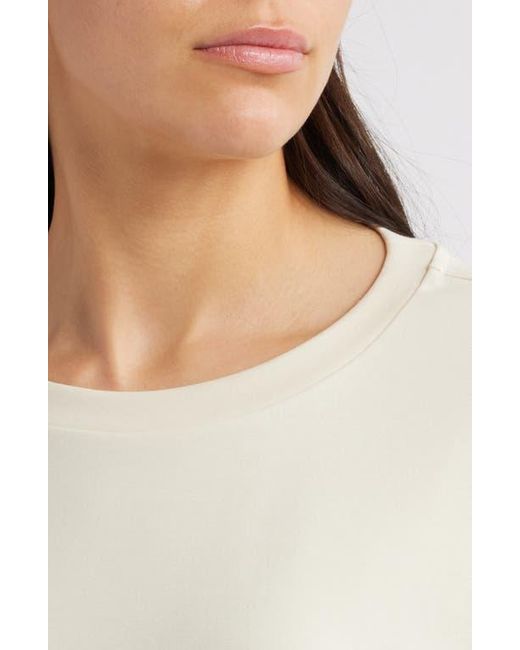Eileen Fisher Natural Boxy Knit Top